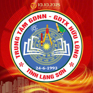 Trung tâm GDNN-GDTX Hữu Lũng hưởng ứng ngày chuyển đổi số quốc gia năm 2025.