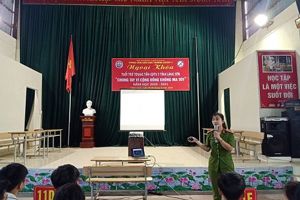 NGOẠI KHÓA “TUỔI TRẺ  TRUNG TÂM GDTX2 TỈNH LẠNG SƠN CHUNG TAY VÌ MỘT CỘNG ĐỒNG KHÔNG MA TÚY”