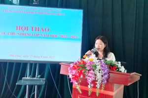 Trung tâm GDTX2 tổ chức Hội thảo Công tác chủ nhiệm lớp năm học 2022-2023