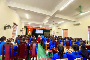 ĐẠI HỘI ĐẠI BIỂU ĐOÀN TNCS HỒ CHÍ MINH  TRUNG TÂM GDTX 2 TỈNH LẠNG SƠN NHIỆM KỲ 2023-2024