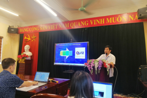 Trung tâm GDTX2 tổ chức tập huấn CNTT năm học 2023-2024, chủ đề "Ứng dụng công nghệ AI hỗ trợ hoạt động dạy hoc