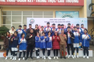 TRUNG TÂM GDTX 2 TỈNH LẠNG SƠN THAM GIA THI ĐẤU  TẠI HỘI KHỎE PHÙ ĐỔNG TỈNH LẠNG SƠN LẦN THỨ XI GIAI ĐOẠN 1 NĂM 2024